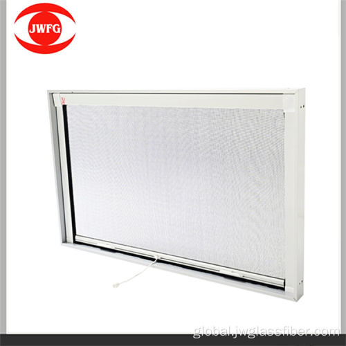 Solar Screen Aluminum Window Aluminium Frame Dust Proof Roller Mosquito Window Screen Manufactory